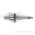 Diameter 8mm 1mm Pitch Flange Nut Ball Screw